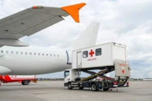 medical repatriation jet